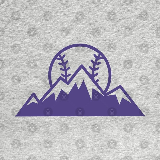 Colorado Rockies 4 by Buck Tee by Buck Tee